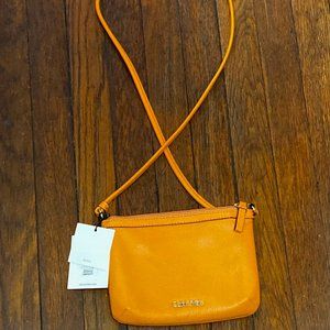 Calvin Klein Small Leather Crossbody Purse